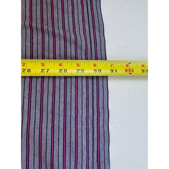 Peter Millar Seaside Wash Polo Mens Medium Blue Stripe Short Sleeve Preppy - Picture 6 of 12